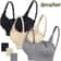 3 Piece Seamless Nursing Bras, High Quality Maternity & Breastfeeding Bra with Breathable Cotton & Push Up Support