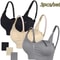 3 Piece Seamless Nursing Bras, High Quality Maternity & Breastfeeding Bra with Breathable Cotton & Push Up Support