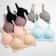 3 Piece Seamless Nursing Bras, High Quality Maternity & Breastfeeding Bra with Breathable Cotton & Push Up Support