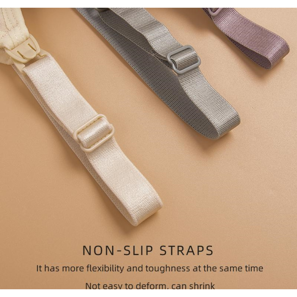 3 Piece Seamless Nursing Bras, High Quality Maternity & Breastfeeding Bra with Breathable Cotton & Push Up Support