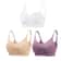 3 Piece Seamless Nursing Bras, High Quality Maternity & Breastfeeding Bra with Breathable Cotton & Push Up Support