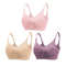 3 Piece Seamless Nursing Bras, High Quality Maternity & Breastfeeding Bra with Breathable Cotton & Push Up Support