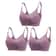 3 Piece Seamless Nursing Bras, High Quality Maternity & Breastfeeding Bra with Breathable Cotton & Push Up Support