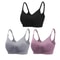 3 Piece Seamless Nursing Bras, High Quality Maternity & Breastfeeding Bra with Breathable Cotton & Push Up Support