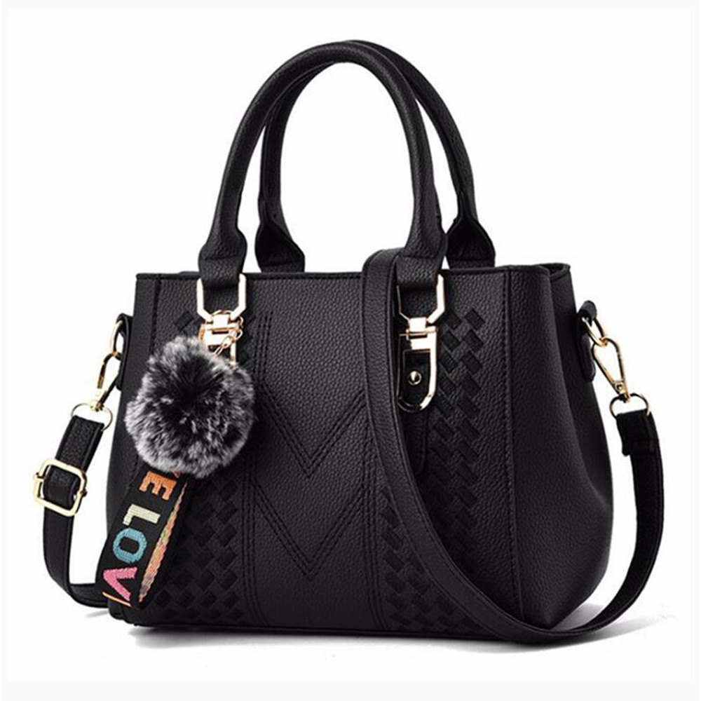 Women Leather Handbag Noble Curve Casual Shoulder Bag Stylish Sac A Main For Daily Use 4