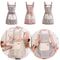 Lovely Canvas Apron for Female Household Breathable Antifouling Perfect for Kitchen Cleaning