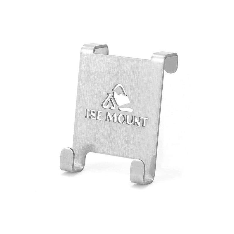 Stainless Steel Gas Canister Hook, Camping Table Hanger for Stove Tanks & Outdoor Gear Organize