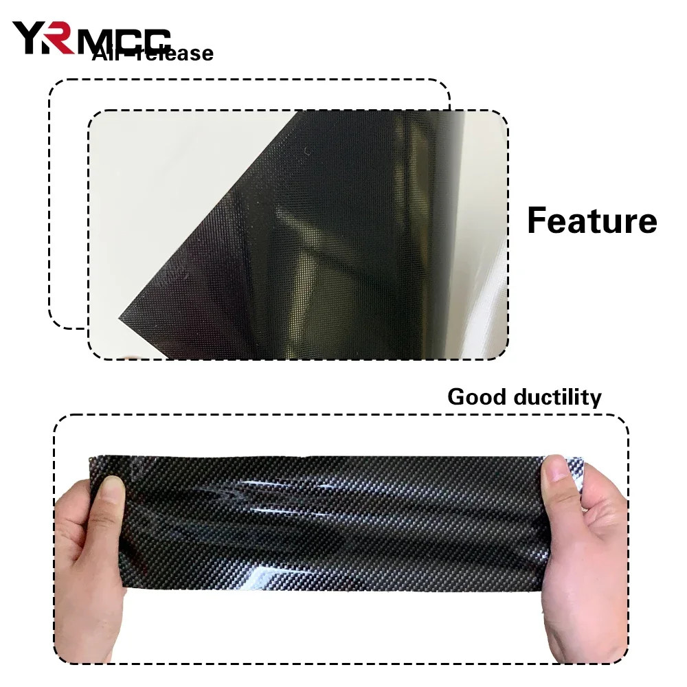 High Quality Carbon Fiber Car Stickers Vinyl Wrap Film For Cars Waterproof Bubble Free Multiple Si 3