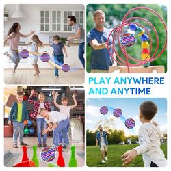 flying ball boomerang, led hover ball drone with dazzling lights fun fidget spinner toy for family & kids gift