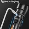 Super Bright LED Flashlight USB Rechargeable Tactical Torch Waterproof LongRange Outdoor Camping