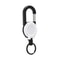 Heavy Duty Retractable Pull Reel Keychain Strong Steel Wire Rope with Carabiner Buckle Spring Key