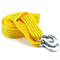 Heavy Duty Car Tow Cable Recovery Rope With Forged Hooks For Trailers Vans  Roadside Emergencies 1