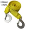 Heavy Duty Car Tow Cable Recovery Rope With Forged Hooks For Trailers Vans Roadside Emergencies 4