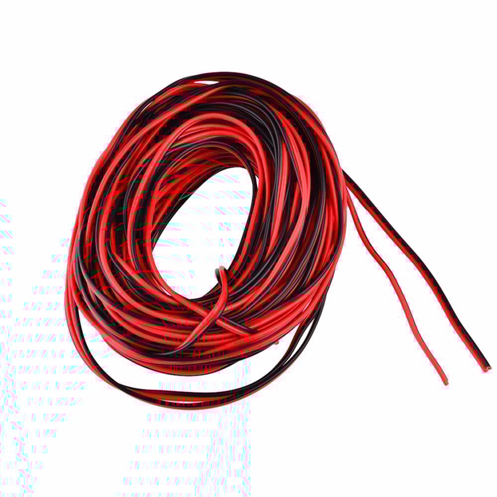 2PIN Tinned Copper Wire PVC Insulated RedBlack Cable for LED Strip Light Extension Electrical Pr
