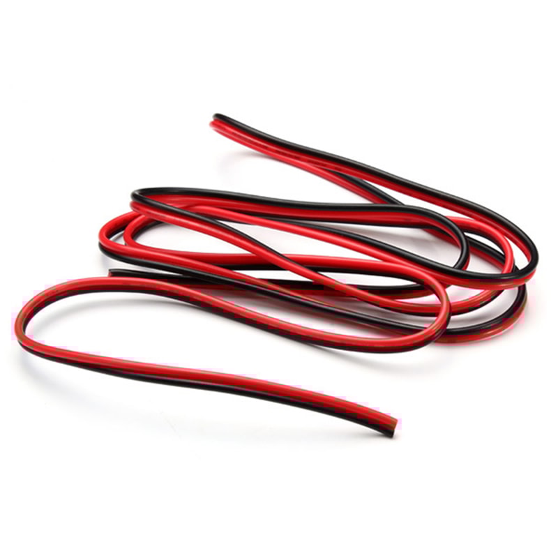 2PIN Tinned Copper Wire PVC Insulated RedBlack Cable for LED Strip Light Extension Electrical Pr
