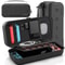 OIVO Large Storage Bag for Nintendo Switch Waterproof Travel Case AntiScratch Carrying Bag for Sw