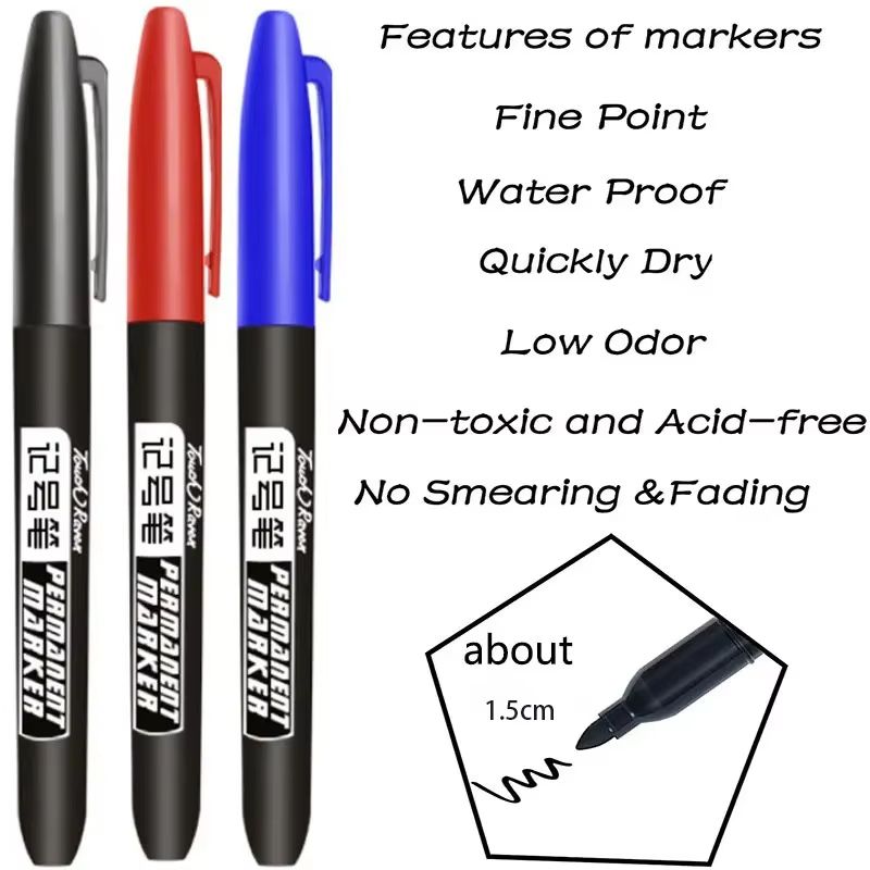 Premium Waterproof Marker Pen Drawing Markers For Manga Sketching School 1