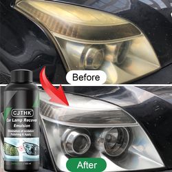 headlight polishing kit, car headlight scratch remover & cleaning paste for clear lens repair