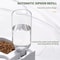 Automatic Drinking Love Pet Bowl Moisture Proof Cat & Dog Bowl, Dual Use Multi-Functional Feeder & Water Dispenser