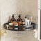 No Punching Required Bathroom Shampoo Holder Shower Caddy Storage Shelf for Towels Toiletries