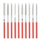 Diamond Needle File Set 10pcs Mini Needle File Kit For Stone Glass Metal Carving Craft Hand Tools 11