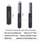 2 In 1 Pocket Folding Comb Wide Tooth Dense Tooth Beard Comb For Barber Hair Clipper Salon Stylin 6