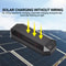 Car Mini LED Solar Power Warning Light Wireless Anti Theft Night Security Simulated Alarm Lamp