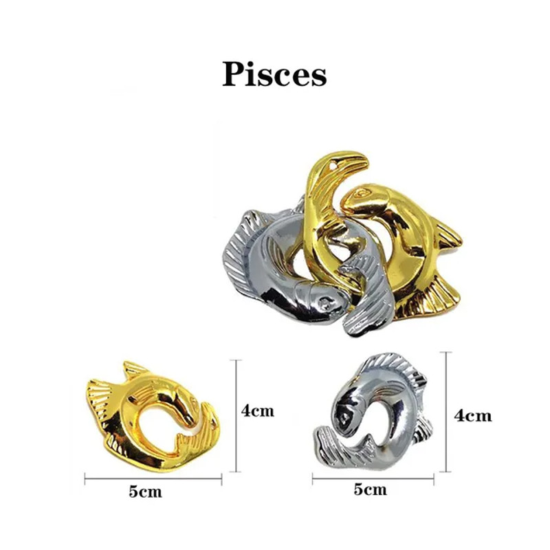 Classic IQ Metal Brain Teaser Magic Baffling Puzzle Game For Kids Adults 30