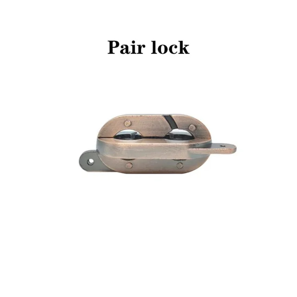 Classic IQ Metal Brain Teaser Magic Baffling Puzzle Game For Kids Adults 32