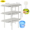 Hydroponics Garden Kit 3 Tier 108 Planting Sites Indoor Outdoor Herb Veggie Growing System Fast Gr 1