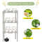 Hydroponics Garden Kit 3 Tier 108 Planting Sites Indoor Outdoor Herb Veggie Growing System Fast Gr 5