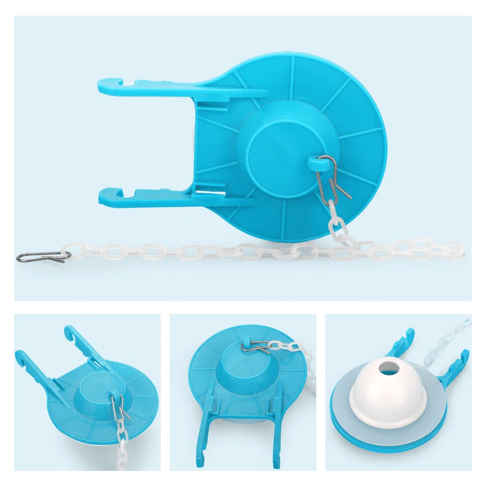 Universal Toilet Flapper Replacement Kit Ultra High Performance Silicone Valve For HET Toilets Fits 3