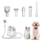 Dog Cat Grooming Kit Hair Clippers With Built In Vacuum5 Attachments For Shedding Control Painles 6