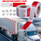 Red White Reflective Conspicuity Tape For Trailer Safety Warning Sign Auto Truck Strip With Waterpr 0