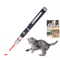Laser Pointer Pen Green Blue Red Light Visible Beam Lazer Battery Powered Metal Pen For Cat Toys O 4