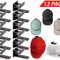 Baseball Cap Hat Rack Wall Door Hanger Holder With 12 Adhesive Hooks Storage Organizer For Hats Cap 0