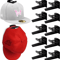 Baseball Cap Hat Rack Wall Door Hanger Holder With 12 Adhesive Hooks Storage Organizer For Hats Cap 1