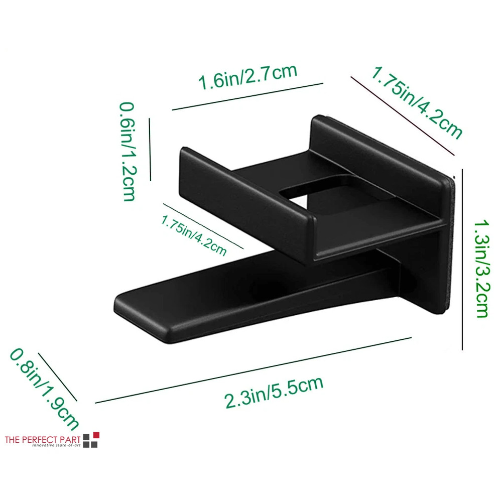 Baseball Cap Hat Rack Wall Door Hanger Holder With 12 Adhesive Hooks Storage Organizer For Hats Cap 16