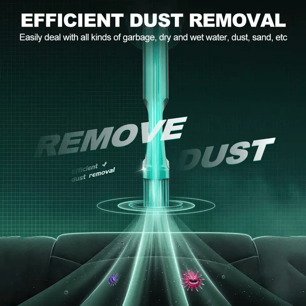 Cordless Hand Held Vacuum Cleaner Mini Portable Car Auto Home Wireless With Strong Suction Recharge 4