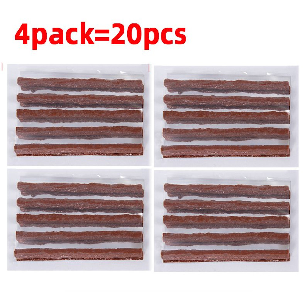 High Quality Tire Repair Strips Tubeless Rubber String Glue Seals For Car  Motorcycle Tyre Puncture 5
