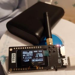 ttgo lora32 v2.1 – esp32 wifi bluetooth module with oled & sma antenna