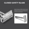 Premium Double Edge Safety Razor For Unisex Barber Styling Accessories With Deluxe Box Holder 2