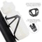 2 Piece Carbon Fiber Bicycle Water Bottle Cage UltraLight Matte Black MTB Road Bike Water Bottle Ho 2