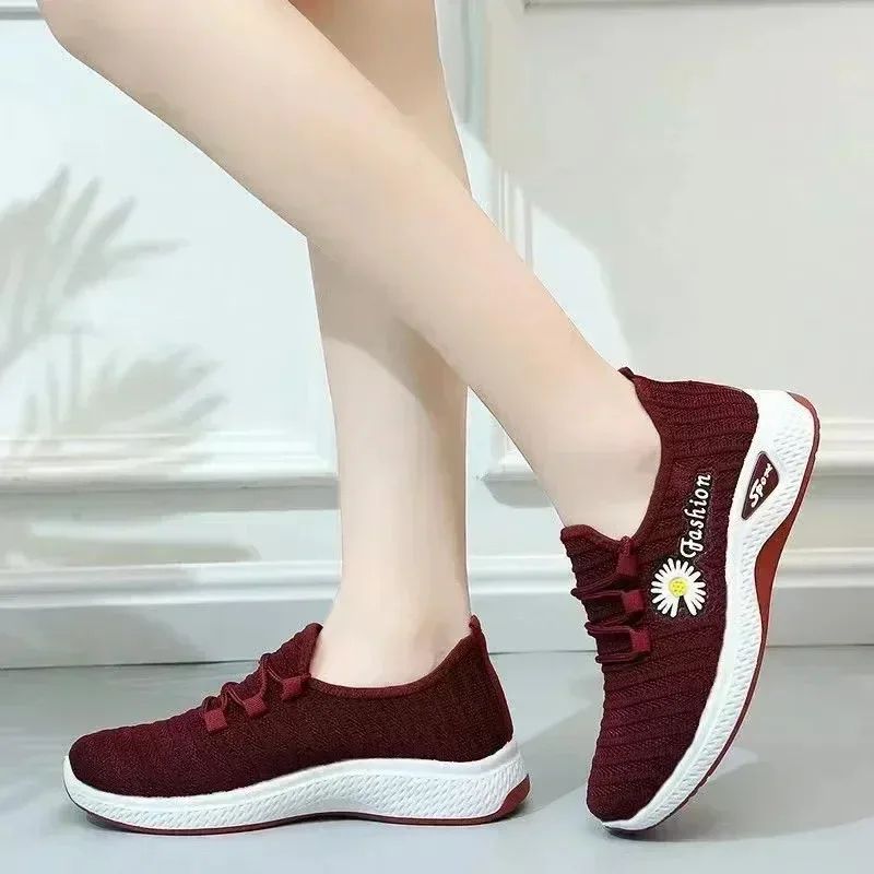 Lightweight Sneakers For Women Breathable Net Shoes With Comfortable Soft Sole Casual Adult Sneaker 1