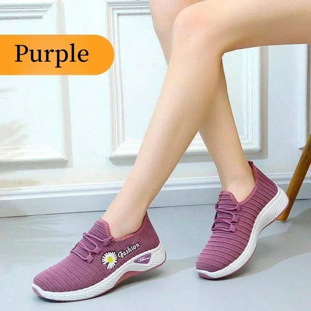 Lightweight Sneakers For Women Breathable Net Shoes With Comfortable Soft Sole Casual Adult Sneaker 8