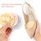 Womens FiveToe Forefoot Pads High Heel Half Insoles ShockAbsorbing Toe Cushion Inserts For Calluses 3