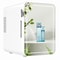 4L Mini Makeup Fridge With LED Light Mirror Portable Cosmetic Storage Refrigerator For Home Car Dua 5