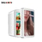 4L Mini Makeup Fridge With LED Light Mirror Portable Cosmetic Storage Refrigerator For Home Car Dua 6