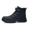 Mens Indestructible Steel Toe Work Boots Waterproof AntiSmash StabResistant Safety Shoes Biker Bota 1