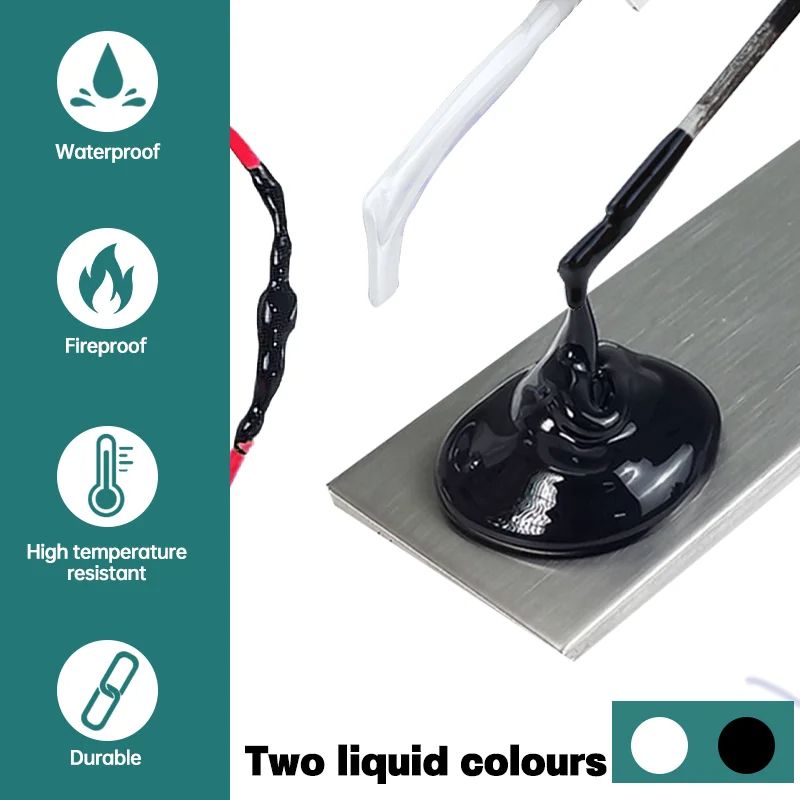Liquid Electrical Tape Insulation Paste Sealant  Waterproof HighTemperature Resistant Fix Line Glue 1